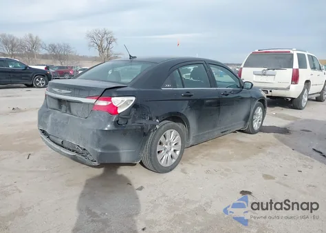 2013 Chrysler 200 Lx из США, поврежденный, VIN 1C3CCBAB1DN605478